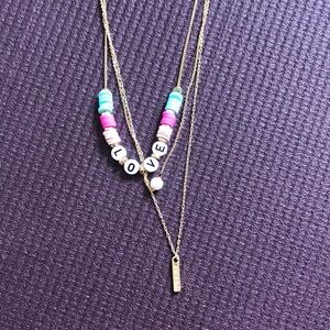 Pretty Love necklace NWT